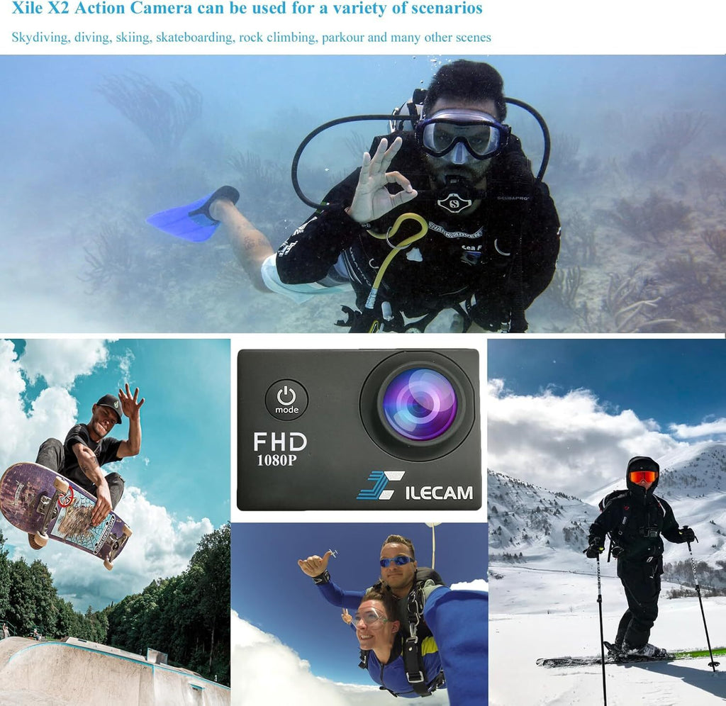 Camara Para Moto Bicicleta Ciclismo Camara De Accion Para Deportes Accesorios